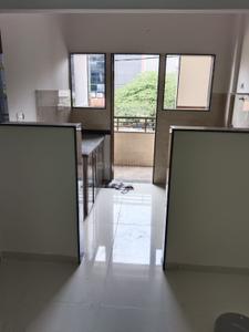 Kitchen Image of 1000 Sq.ft 1 BHK Apartment / Flat for rent in Mahalakshmi Nagar Indore for Rs. 15000