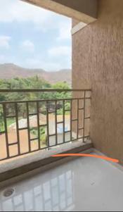Balcony Image of 675 Sq.ft 1 BHK Apartment / Flat for sale in Kewale Navi Mumbai for Rs. 4000000