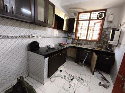 Kitchen Image of 2100 Sq.ft 3 BHK Apartment / Flat for rent in Naval Technical Officers Apartment, Sector 22 Dwarka New Delhi for Rs. 50000