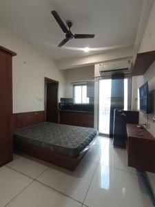 Bedroom Image of 395 Sq.ft 1 RK Studio for rent in Scheme No 114 Indore for Rs. 15999