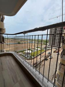 Balcony Image of 1250 Sq.ft 3 BHK Apartment / Flat for rent in Mihan Nagpur for Rs. 22000