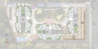 Image of 2286 Sq.ft 3 BHK Apartment / Flat for sale in Shantam Parmeshwar, Gota, Ahmedabad for Rs. 10666475