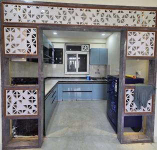 Kitchen Image of 1600 Sq.ft 3 BHK Apartment / Flat for rent in Mansarovar Extension Jaipur for Rs. 30000