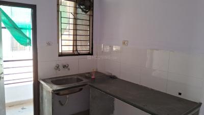 Kitchen Image of 1050 Sq.ft 2 BHK Apartment / Flat for rent in Landmark Radhe Regency, Hukma Khedi Indore for Rs. 12000