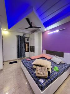 Bedroom Image of 800 Sq.ft 2 BHK Builder Floor for rent in DDA Akshardham Apartments, Sector 19 Dwarka New Delhi for Rs. 32000
