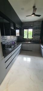 Kitchen Image of 2500 Sq.ft 3 BHK Builder Floor for rent in Sector 46 Noida for Rs. 100000