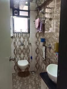 Bathroom Image of 915 Sq.ft 2 BHK Apartment / Flat for rent in Chandak Sparkling Wings, Dahisar East Mumbai for Rs. 45000