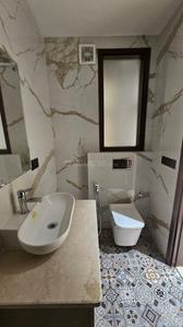 Bathroom Image of 1350 Sq.ft 3 BHK Builder Floor for sale in Freedom Fighters Enclave New Delhi for Rs. 9500000
