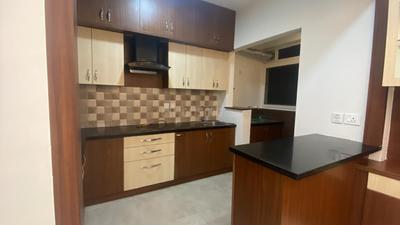 Kitchen Image of 1200 Sq.ft 3 BHK Apartment / Flat for rent in Keya The Green Terraces, Electronic City Bengaluru for Rs. 48000