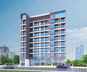 Building Image of 1080 Sq.ft 2 BHK Apartment / Flat for sale in Airoli Navi Mumbai for Rs. 13500000