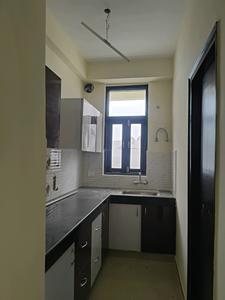 Kitchen Image of 650 Sq.ft 1 BHK Apartment / Flat for sale in Techman Moti Residency, Sikrod Ghaziabad for Rs. 3400000