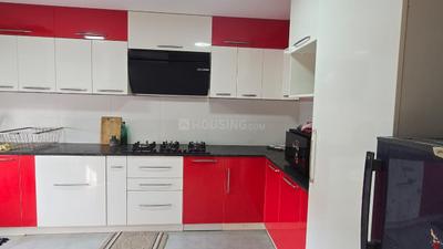 Kitchen Image of 1821 Sq.ft 3 BHK Apartment / Flat for rent in Casagrand ECR 14, Kanathur Reddikuppam Chennai for Rs. 60000