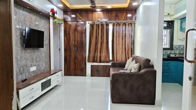 Living Room Image of 620 Sq.ft 1 BHK Apartment / Flat for rent in Ulwe Navi Mumbai for Rs. 28000