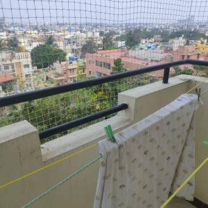Balcony Image of 2010 Sq.ft 3 BHK Apartment / Flat for sale in Shriram Srishti Apartments, Hebbal Bengaluru for Rs. 19000000