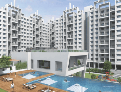Image of 1900 Sq.ft 3.5 BHK Apartment / Flat for sale in Ganga Millennia Undri Building J K L M And N, Undri, Pune for Rs. 15800000