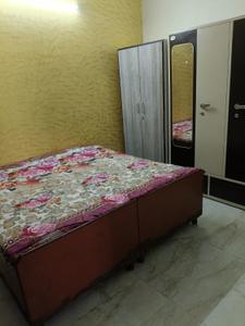 Bedroom Image of 700 Sq.ft 1 BHK Builder Floor for rent in Chitrakoot Jaipur for Rs. 16000