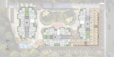Image of 2286 Sq.ft 3 BHK Apartment / Flat for sale in Shantam Parmeshwar, Gota, Ahmedabad for Rs. 11610000