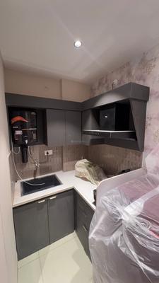 Kitchen Image of 1500 Sq.ft 1 RK Apartment / Flat for rent in Space Park I, Mahalakshmi Nagar Indore for Rs. 15000
