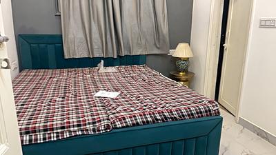 Bedroom Image of 659 Sq.ft 1 BHK Builder Floor for rent in Palam Vihar Gurgaon for Rs. 22000