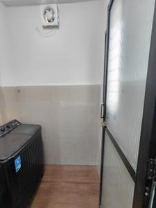 Bathroom Image of 550 Sq.ft 1 BHK Builder Floor for rent in Mahalakshmi Nagar Indore for Rs. 20000