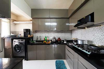 Kitchen Image of 975 Sq.ft 2 BHK Apartment / Flat for sale in 38 Park Majestique, Undri Pune for Rs. 5500000