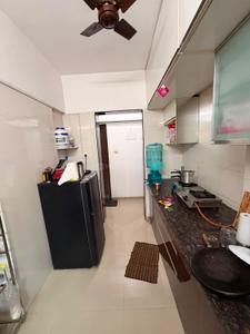 Kitchen Image of 605 Sq.ft 1 BHK Apartment / Flat for sale in Vihang Hills, Thane West Thane for Rs. 5900000