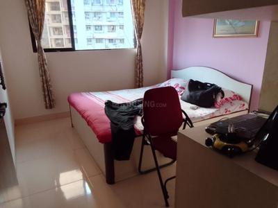 Bedroom Image of 810 Sq.ft 1.5 BHK Apartment / Flat for sale in Krishna Greenland, Kasarvadavali Thane for Rs. 7500000