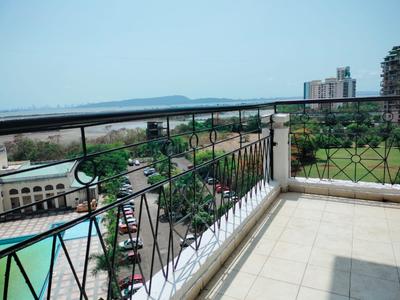 Balcony Image of 1250 Sq.ft 2.5 BHK Apartment / Flat for sale in Seawoods Navi Mumbai for Rs. 29500000