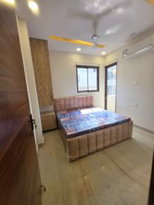 Bedroom Image of 600 Sq.ft 1 BHK Builder Floor for rent in Ramesh Nagar New Delhi for Rs. 20300