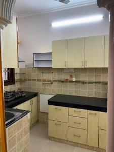 Kitchen Image of 1850 Sq.ft 2 BHK Builder Floor for rent in Sector 46 Noida for Rs. 38000