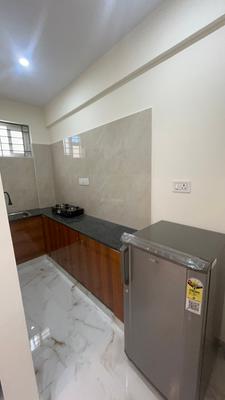 Kitchen Image of 677 Sq.ft 1 BHK Apartment / Flat for rent in S.G. Palya Bengaluru for Rs. 25799