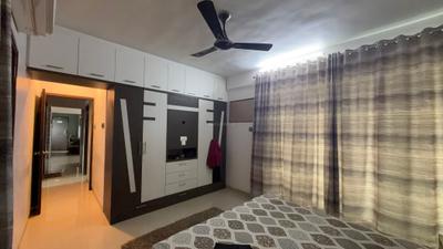 Bedroom Image of 1715 Sq.ft 3 BHK Apartment / Flat for rent in Kesar Harmony, Kharghar Navi Mumbai for Rs. 100000