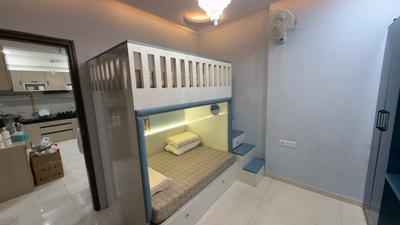 Bedroom Image of 1500 Sq.ft 3 BHK Apartment / Flat for rent in Adani Amogha, Shantigram Ahmedabad for Rs. 55000