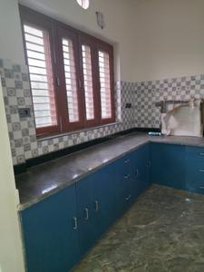 Kitchen Image of 1000 Sq.ft 1 BHK Builder Floor for rent in Puri Aman Villas, Sector 89 Faridabad for Rs. 14000