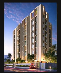 Image of 904 Sq.ft 3 BHK Apartment / Flat for sale in Ajmir Exotica, Beliaghata, Kolkata for Rs. 12500000