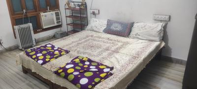 Bedroom Image of 1000 Sq.ft 2 BHK Builder Floor for rent in Jankipuram Lucknow for Rs. 18000