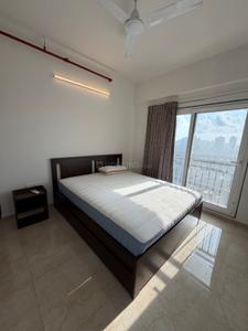 Bedroom Image of 1100 Sq.ft 2 BHK Apartment / Flat for rent in Shapoorji Pallonji BKC, Bandra East Mumbai for Rs. 130000
