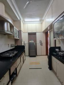Kitchen Image of 2703 Sq.ft 4 BHK Independent House for sale in Ramdev Nagar Ahmedabad for Rs. 37500000