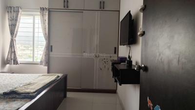 Bedroom Image of 1200 Sq.ft 3 BHK Apartment / Flat for rent in Mantra Essence, Undri Pune for Rs. 25000