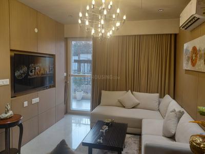 Living Room Image of 1900 Sq.ft 3 BHK Apartment / Flat for sale in Krishna Atlantis Grand, Bhabat Zirakpur for Rs. 13300000