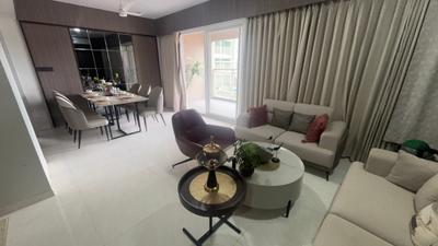 Living Room Image of 2100 Sq.ft 4 BHK Apartment / Flat for sale in Sukhwani Kingsley, Thergaon Pune for Rs. 23000000