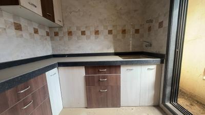 Kitchen Image of 640 Sq.ft 1 BHK Apartment / Flat for sale in Poonam Heights Wing C D And E, Virar West Virar for Rs. 3500000