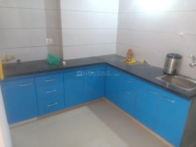 Kitchen Image of 635 Sq.ft 1 BHK Apartment / Flat for sale in Savvy Studioz, Gota Ahmedabad for Rs. 3700000
