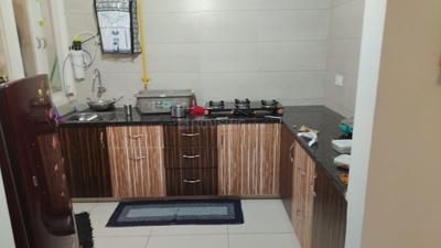 Kitchen Image of 1200 Sq.ft 2 BHK Apartment / Flat for sale in Aakar Ishan Silver, Chandkheda Ahmedabad for Rs. 6500000