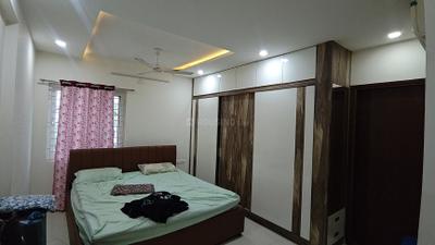 Bedroom Image of 1890 Sq.ft 3 BHK Apartment / Flat for rent in Alekhya Palm Woods, Financial District Hyderabad for Rs. 60000