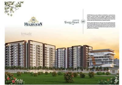 Image of 1715 Sq.ft 3 BHK Apartment / Flat for sale in Kunchanapalli, Guntur for Rs. 8918000