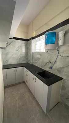 Kitchen Image of 500 Sq.ft 1 BHK Apartment / Flat for rent in BTM Layout 2nd Stage Bengaluru for Rs. 26995