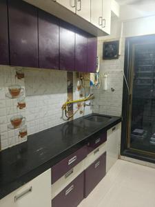 Kitchen Image of 550 Sq.ft 1 BHK Apartment / Flat for rent in Nalasopara East Nala Sopara for Rs. 13500