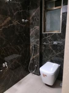 Common Bathroom Image of 512 Sq.ft 1 BHK Apartment / Flat for sale in Sahakar Shree Ram Krishna Garden, Mira Road East Mira Bhayandar for Rs. 7000000