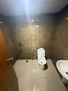 Bathroom Image of 1120 Sq.ft 3 BHK Apartment / Flat for rent in Gahan Orchid, Kompally Hyderabad for Rs. 30000